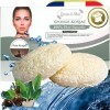 Eponge konjac visage peau sensible Pure Konjac naturelle - Lot 2 pcs - Haute qualite - Soin acne Exfoliation nettoyage en pro