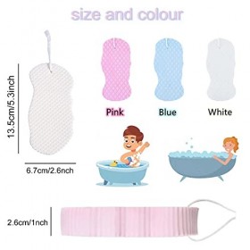 BENTFINE Éponge Exfoliante Corps, 6pcs éponge de Bain Standard, Brosse de Douche Exfoliante Ultra Douce peau Morte Retrait ép