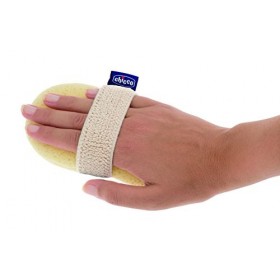 Chicco 00007866000000&nbsp;Gants de éponge doux jaune