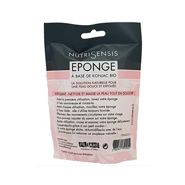 Eponge de konjac BIO