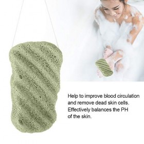Éponge exfoliante pour le bain Konjac, 3 morceaux de corps en kajac, éponge 100% naturelle, 100% pure nettoyage naturel