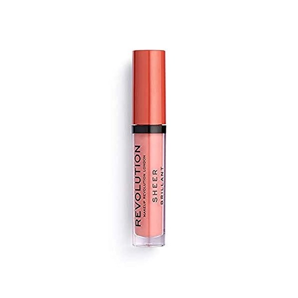 Makeup Revolution, Sheer Lip, Brillant à Lèvres, glorified 106 , 3.5ml