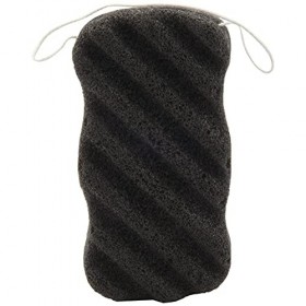 Konjac Set DÉPonge avec Charbon de Activé - ÉPonge de Nettoyage en Profondeur Corps Et Faciales pour Soins de la Peau