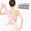 5 Pcs Multicolore En Nylon Japonais Exfoliant Douche Gommage Bain Laver Chiffon Serviette Corps Douche Nettoyage Éponges