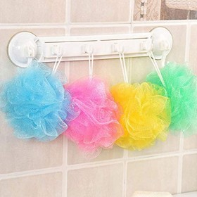 4 Pcs / Set Bain Moussant Douche Bouffant Douche Corps Bouffant Épurateur Douche Bain Boule De Bain Fournitures de Bain pour 