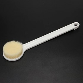 Glakyur Additif de bain - Artefact - Pour le bain - Frotter les volants - Pour adulte - En fourrure - Blanc