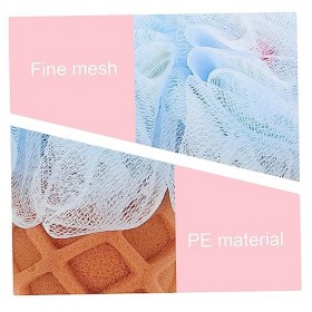 SOESFOUFU 3Pcs Boule De Bain De Crème Glacée Houppette De Maquillage Nettoyant Pour Le Corps Pour Hommes Nettoyant Pour Le Co