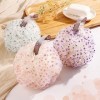 Lkw Ogechi Fleur de Douche Douche Puff Loofah 3 Pack Douche Éponge Corps Puff Douche Exfoliante Bain Éponge pour Corps, Laveu