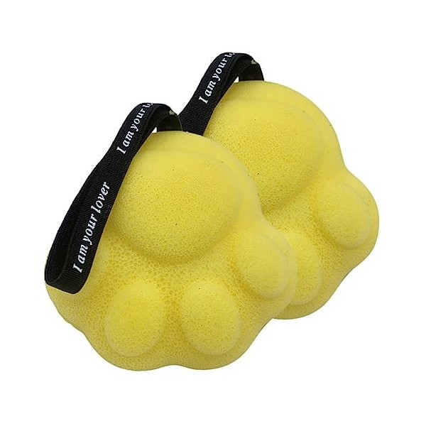 Healeved 2 Pièces Griffe De Chat Boule De Bain Brosse De Douche Pour Le Corps Épurateur De Bain Éponges De Bain Pour La Douch