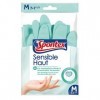Gants de ménage Spontex pour peaux sensibles, doux pour la peau, pour les mains sensibles et les personnes allergiques au lat
