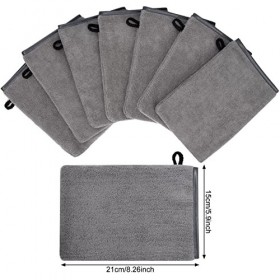 VGMANNTA Gants de Toilette Coton Gant de Toilette Microfibre Gant de Toilette Bebe Gant Microfibre Serviette Microfibre Visag