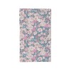 AXETVSOK Serviette de visage en coton, motif floral vintage, gants de toilette doux et absorbants pour salle de bain, hôtel, 