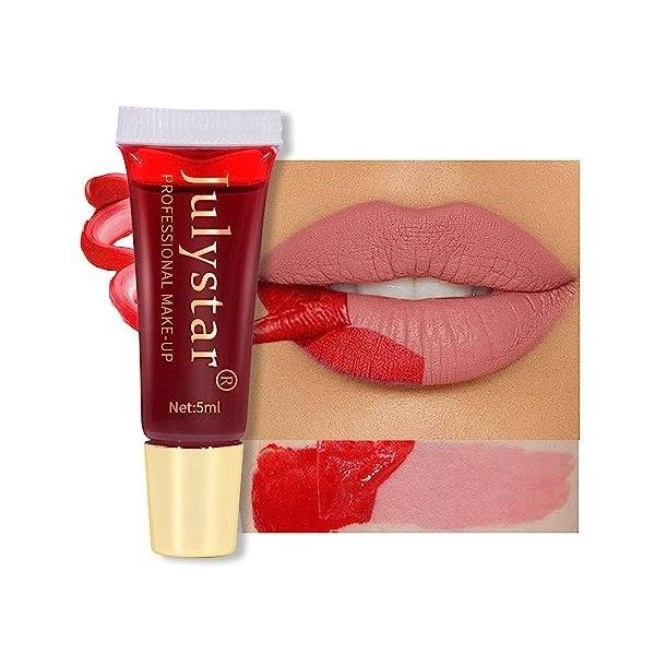 Lip Stain Peel Off longue durée - Brillant à lèvres coloré Peel-Off pour filles - Teinture à lèvres longue durée, imperméable