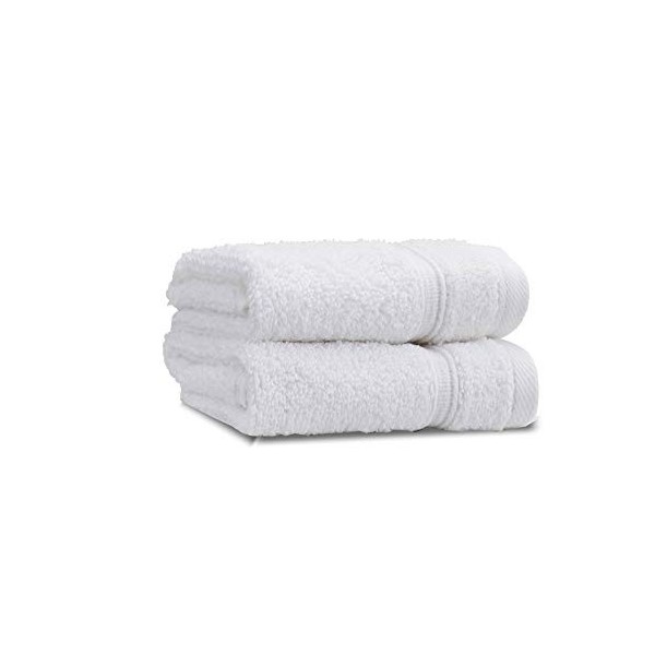 Catherine Lansfield Zero Twist, Pair gant de bain, Naturel