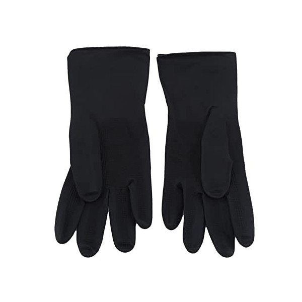 JINLL 1 Paires De Gants De Teinture Pour Cheveux Couleur De Cheveux Gants En Latex Pour Salon De Coiffure Teinture Pour Cheve