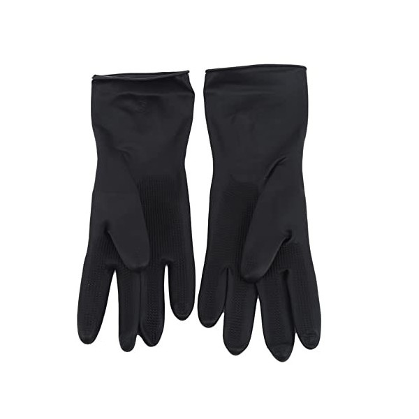 JINLL 1 Paires De Gants De Teinture Pour Cheveux Couleur De Cheveux Gants En Latex Pour Salon De Coiffure Teinture Pour Cheve