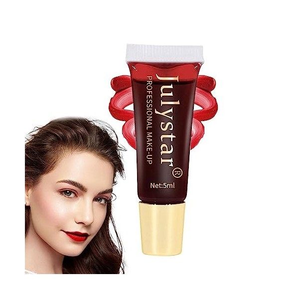 Lip Stain Peel Off longue durée | Brillant à lèvres coloré Peel-Off,Teinture à lèvres longue durée, imperméable, couleur natu