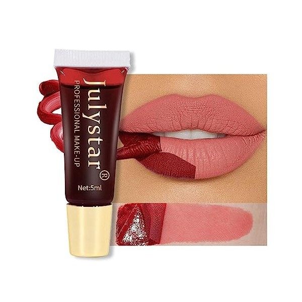 Lip Stain Peel Off longue durée | Brillant à lèvres coloré Peel-Off,Teinture à lèvres longue durée, imperméable, couleur natu