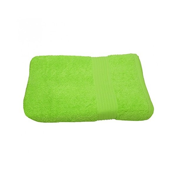 Julie Julsen Gants de lavage sans produits chimiques, 600 g/m², vert pomme, 15 x 21 cm, 100 % coton, certifié Öko-Tex Std 100