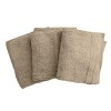 Cariloha Lot de 3 serviettes de toilette douces pour le visage et le corps en viscose de bambou bio et coton turc - 33 x 33 c