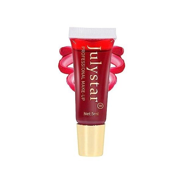 Lip Stain Peel Off longue durée,Teinture de masque Peel Off pour les lèvres | Teinture à lèvres longue durée, imperméable, co