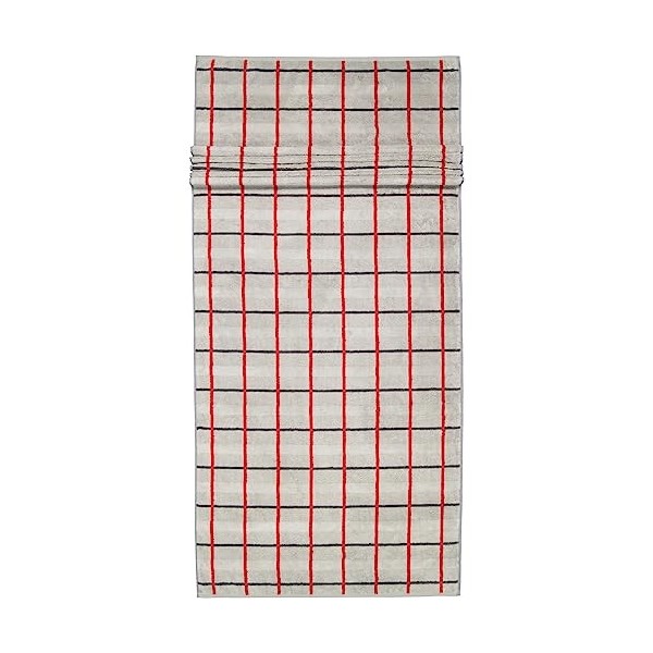 Cawö Home Noblesse Square 1079 Lot de 27 serviettes de sauna Rouge 80 x 200 cm