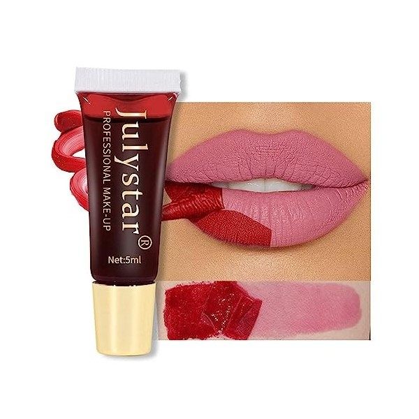 Lip Stain Peel Off longue durée,Teinture de masque Peel Off pour les lèvres | Teinture à lèvres longue durée, imperméable, co