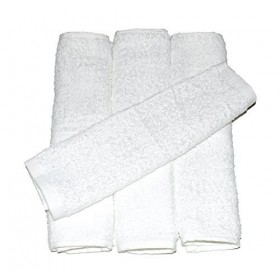 Royal 1 Gant de toilette, serviette à 24–Lot 100% coton Naturel, Lot de 12 12, qualité commerciale, appropriés pour une utili