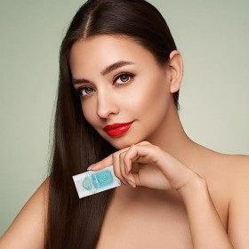 Teinture pour les lèvres à leau - Maquillage rouge à lèvres - Tasse antiadhésive, saveur de fruits Iceberg Design - Huile à 