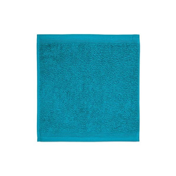 möve 017258775-030030-458 serviette lavette, Lagoon, 30 x 30 cm