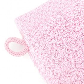 Linnea Gant de Toilette 16x21 cm Pure Rose Bonbon 550 g/m2