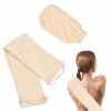 Serviettes Exfoliantes pour le Corps, Bain Ceinture Épurateurs, Dos Scrubber Exfoliant, Sangle de Récurage, Gants Gommage, La