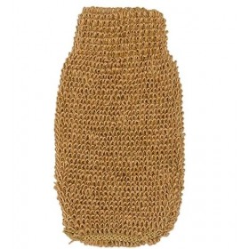 Gant de Crin “Cellulite-Less” - Gommage corps et visage - Soin Exfoliant et Purifiant - Rituel Hammam et SPA - Naturel - Vega