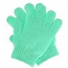 Sibba Lot de 2 Gants Exfoliants pour Douche Gants de Bain Exfoliants Double Face Accessoires Bain pour Douche Spa Massage Gom