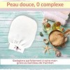 BioMaryem Kessa Gant Exfoliant en Crin - Gommage Visage Corps - Nettoyage en Profondeur - Peau Douce Garantie - Hammam Spa Sa