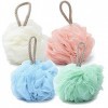 Fleurs Bain Éponge Douche Bain Mousse Loofahs Brosse Éponge Loofah peau douce Brosse exfoliante corps Loofah maille pour homm