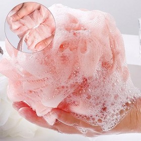 Fleurs Bain Éponge Douche Bain Mousse Loofahs Brosse Éponge Loofah peau douce Brosse exfoliante corps Loofah maille pour homm