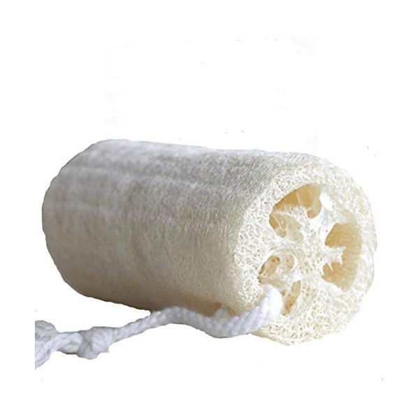 SUPVOX 3pcs éponge de Loofah égyptien naturel douche exfoliant brosse Loofa pour la peau morte loin