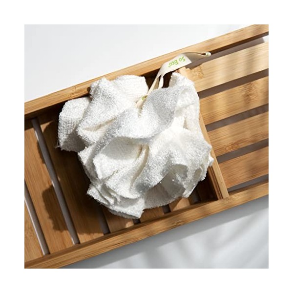 Pouf de Bain et Douche en Bambou