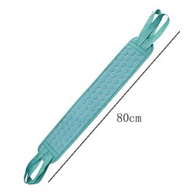 Schneespitze 4Pcs Laniere Dos Bain Exfoliante Récureur de dos pour douche Eponge Exfoliante Gratte-dos Eponge exfoliante douc