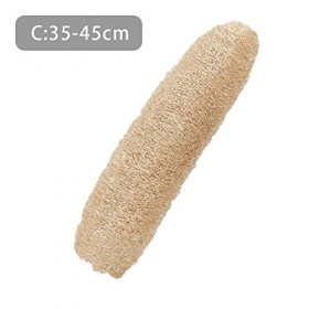 rethyrel Luffa Naturel De Qualité Supérieure - Éponge Naturelle de Loofah Non blanchie Luffa exfoliant Lavable pour enlever L