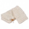 Goldoars Sac à savon en sisal Sac à savon exfoliant Sac à savon naturel Sac à savon Sac à savon Douche Sac à savon sac avec c