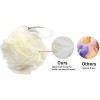 Amazerbst Lot de 3 éponges luffa pour homme et femme