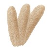 3 Pièces Loofah Naturel Entier Loofah, Brosse éponge Naturelle pour Le Corps, Luffa biodégradable exfoliant Naturel pour la C