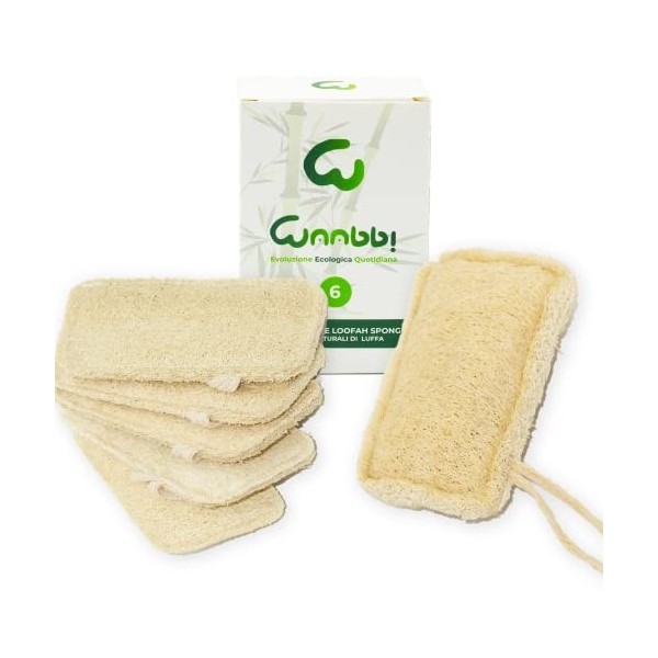 Éponge de cuisine naturelle Organic Loofah exfoliante en éponge de luffa, naturelle Sponge de cuisine, éponge, brosse de luxe