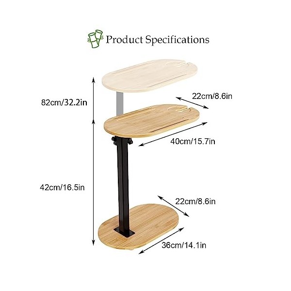 CAVSOIR Plateau de Baignoire，Pont de Baignoire，Plateau de Bain，Baignoire Extensible，Plateau de Rangement，Rangement pour Baign