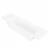 Plateau à caddie pour baignoire, support de rangement extensible pour caddie de bain, plateau de baignoire multifonctionnel, 