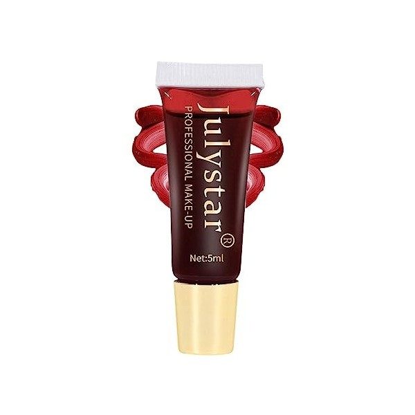 Lip Stain Peel Off longue durée,Brillant à lèvres coloré Peel-Off | Teinte de masque, imperméable et durable, se décolle faci