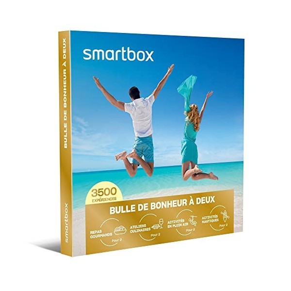 SMARTBOX - Coffret Cadeau Couple - Cadeau original pour un moment à