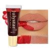 Lip Stain Peel Off longue durée,Brillant à lèvres coloré Peel-Off | Teinte de masque, imperméable et durable, se décolle faci